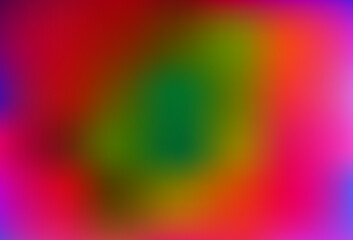 Light Multicolor, Rainbow vector blurred background.