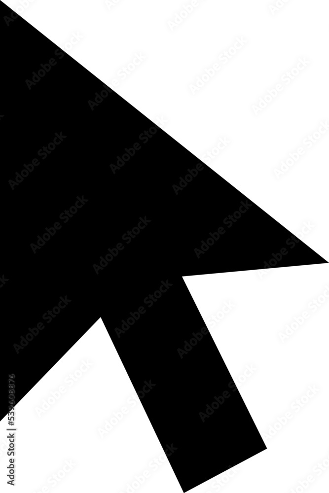 Poster pointer cursor arrow icon vector design illustration.eps