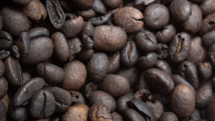 coffee beans macro