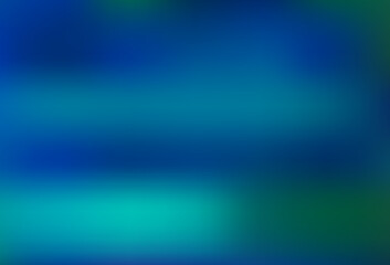 Light BLUE vector glossy bokeh pattern.