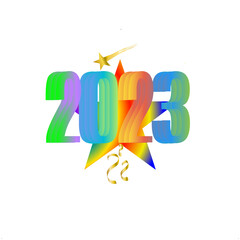 colorful background 2023