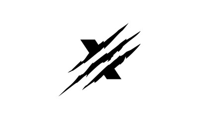 Fototapeta na wymiar letter X logo designs