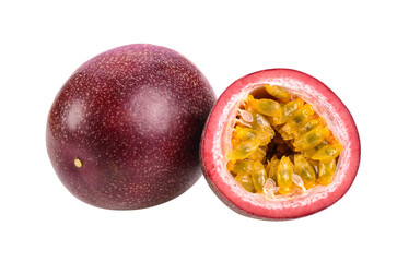 passionfruits isolated on transparent png
