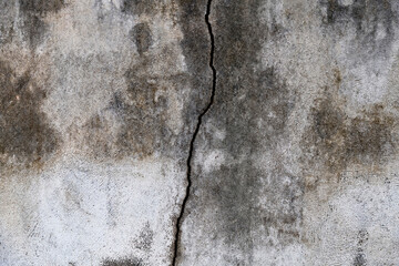 Background of cracked concrete wall