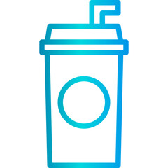 Drink outline icon