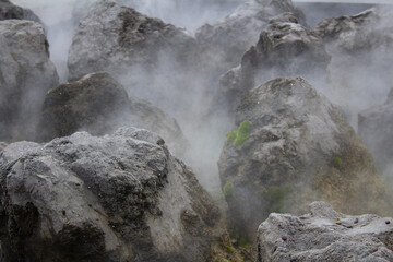 Steaming Rocks
