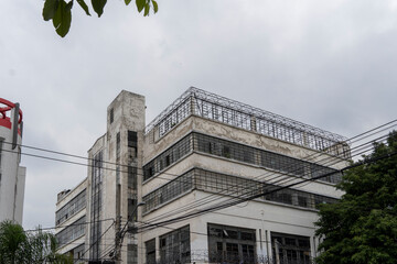 Obraz na płótnie Canvas industrial production building, apparent facilities tonala jalisco mexico