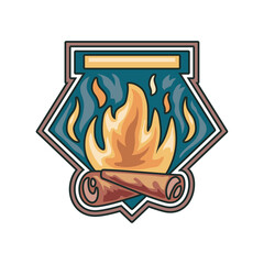 campfire adventure badge