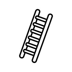 Ladder icon. sign for mobile concept and web design. vector illustration