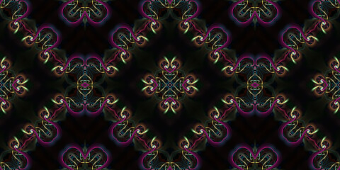 Fraktal Design Hintergrund Motiv für Druck und Web