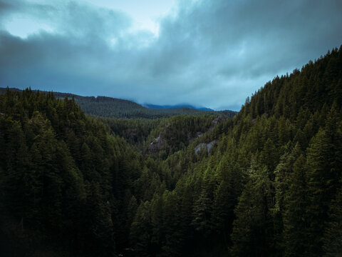 A Photo Of The Mountains In Salt Creek Falls