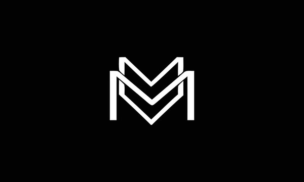 elegant monogram mm logo