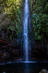 Fototapeta premium Vereda das 25 fontes hiking on Maderia