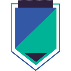 PNG template blank badges Icon. Illustration