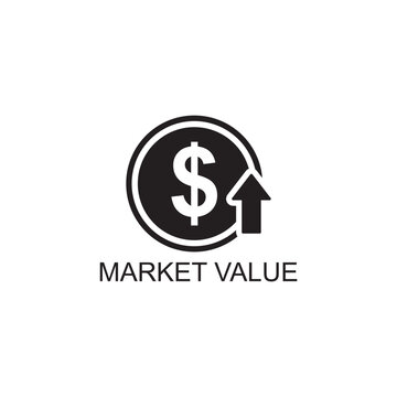 Market Value Icon , Advertising Icon