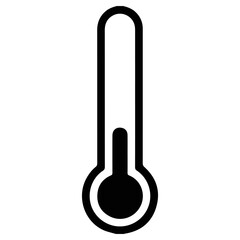 thermometer icon, png transparent background