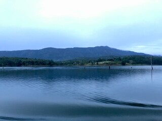 lake in the mountains