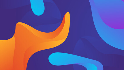 Obraz premium Abstract background with colorful geometric shapes. Trendy gradient geometric pattern background texture. Minimal color gradient background template for poster, certificate, presentation, landing page