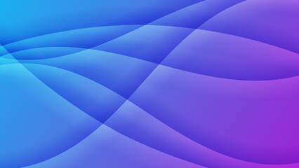 Modern blue and purple gradient background with wave tech geometric creative and minimal gradient concepts. Vector abstract graphic design banner pattern presentation background web template.