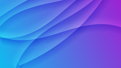Modern blue and purple gradient background with wave tech geometric creative and minimal gradient concepts. Vector abstract graphic design banner pattern presentation background web template.
