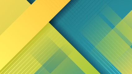 Green and yellow abstract background