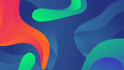 Abstract background with colorful geometric shapes. Trendy gradient geometric pattern background texture. Minimal color gradient background template for poster, certificate, presentation, landing page