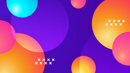 Abstract background with colorful geometric shapes. Trendy gradient geometric pattern background texture. Minimal color gradient background template for poster, certificate, presentation, landing page