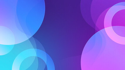 Modern blue and purple gradient technology background. Abstract futuristic tech banner with a gradient shape and light