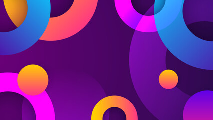 Abstract background with colorful geometric shapes. Trendy gradient geometric pattern background texture. Minimal color gradient background template for poster, certificate, presentation, landing page