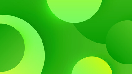 Modern abstract green gradient minimal background. Vector abstract graphic presentation design banner pattern background web template.