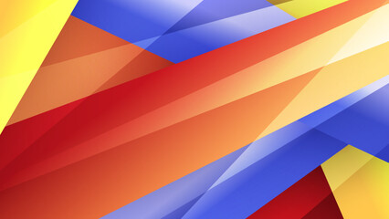 Colorful abstract creative 3d dimension background with overlap gradient textured layer and geometric shape