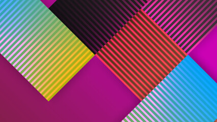 Colorful abstract background dynamic textured geometric element. Modern gradient light vector illustration. Vector abstract graphic presentation design banner pattern background web template.