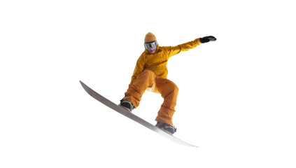 Snowboarder cut out - obrazy, fototapety, plakaty