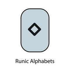 Runic Alphabets. Complete collection of Rune alphabet, futhark. Writing ancient Germans. Vector Mystical symbols. 
Esoteric, occult, magic illustration for Tattoos.
