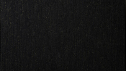 金糸を織り込んだ布地風の黒い紙の背景テクスチャー