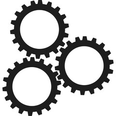 Illustrations icons of cars service solution. Flat design style vector element. PNG