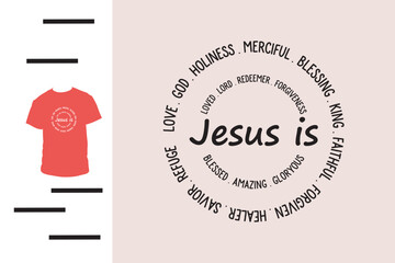 Jesus is my king t shirt 
