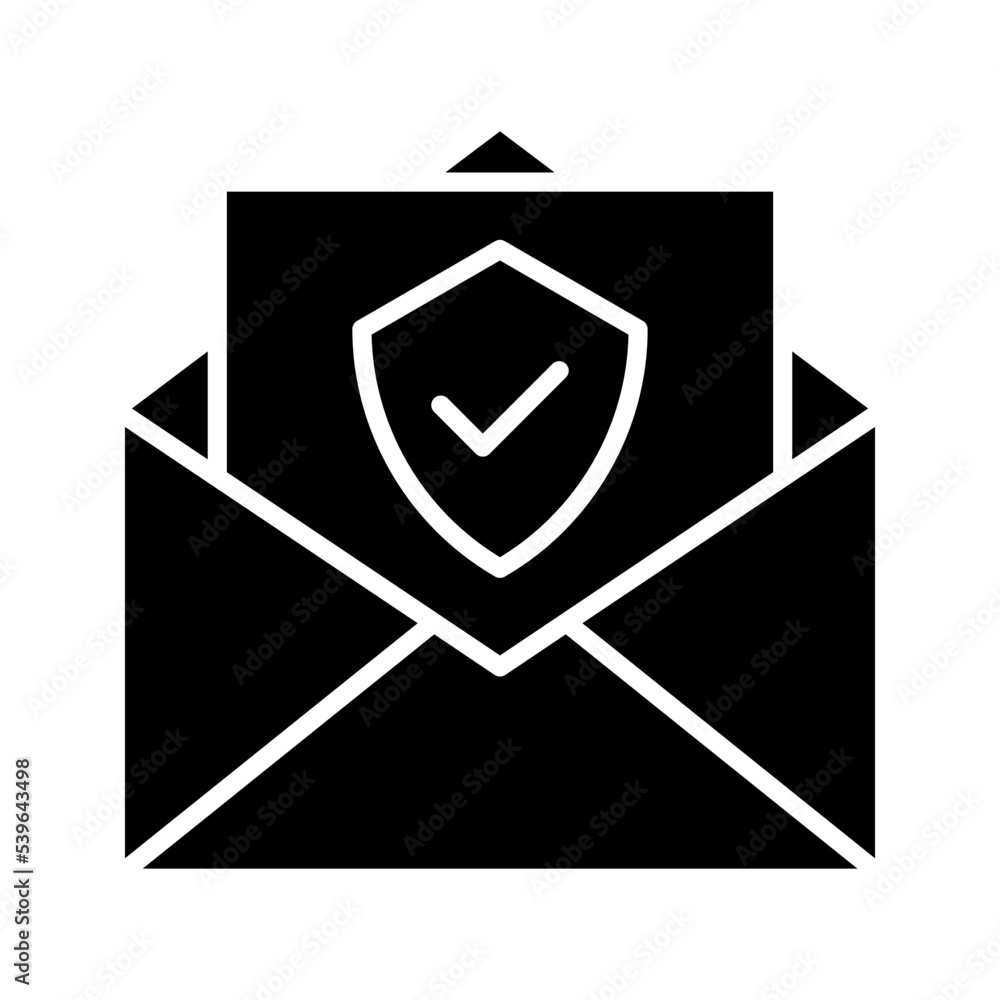 Poster shield icon. message with shield sign for mobile concept and web design. vector illustration