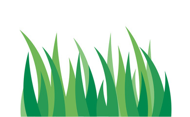 grass banner illustration