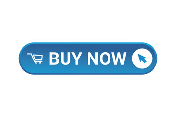 Buy now button with cart & cursor icon