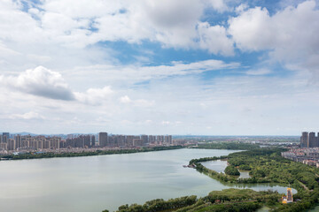 Panoramic picture of China nanchang