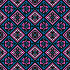 Seamless Pattern Ornament, Traditional, Ethnic, Arabic, Turkish, Indian Patterns suitable for any fabric and textile, wallpaper, packaging, Colorful Ethnic Festive Abstract Pattern