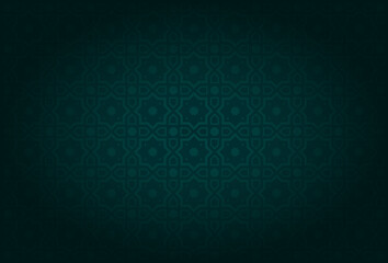 Arabic ornament background baroque in Victorian style. Element for design concept