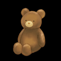 teddy bear  くまのぬいぐるみ　🧸