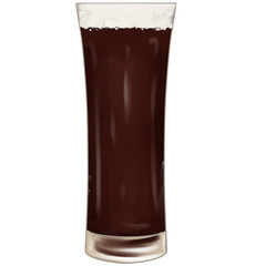Classic stout beer hand drawn illustration