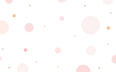 幾何学　 図形　円形　ピンク