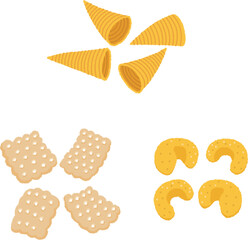 スナック菓子のイラスト