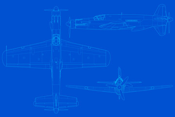 Avión de combate bimotor con motor en cola Do 335