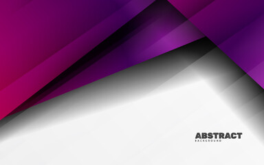 Obraz premium Abstract overlap papercut magenta color background