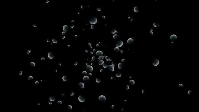 water drops on black background
